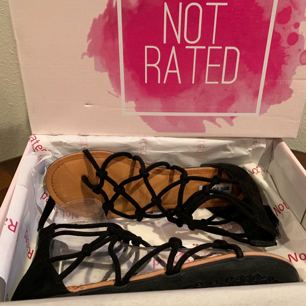 Not rated Strappy Sandals! NIB! - Picture 6 of 7